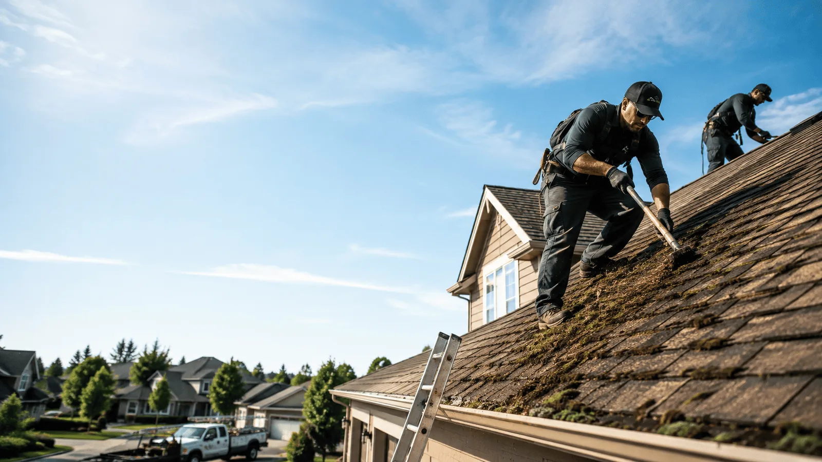 Roof Moss Removal in Marks, MS near me